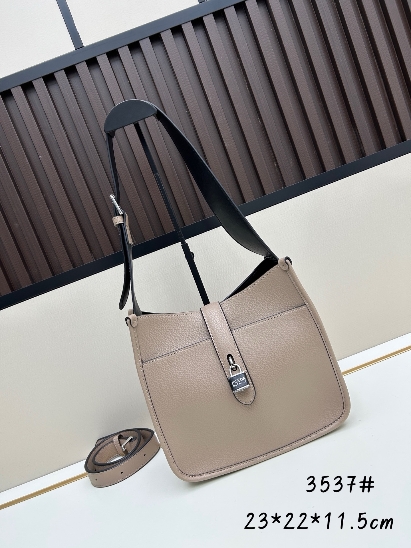 Prada black shoulder bag