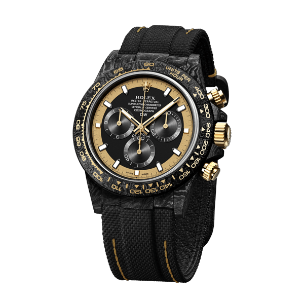 ROLEX Diw Daytona cream invert gold 40mm oyster black【1:1 Replica】