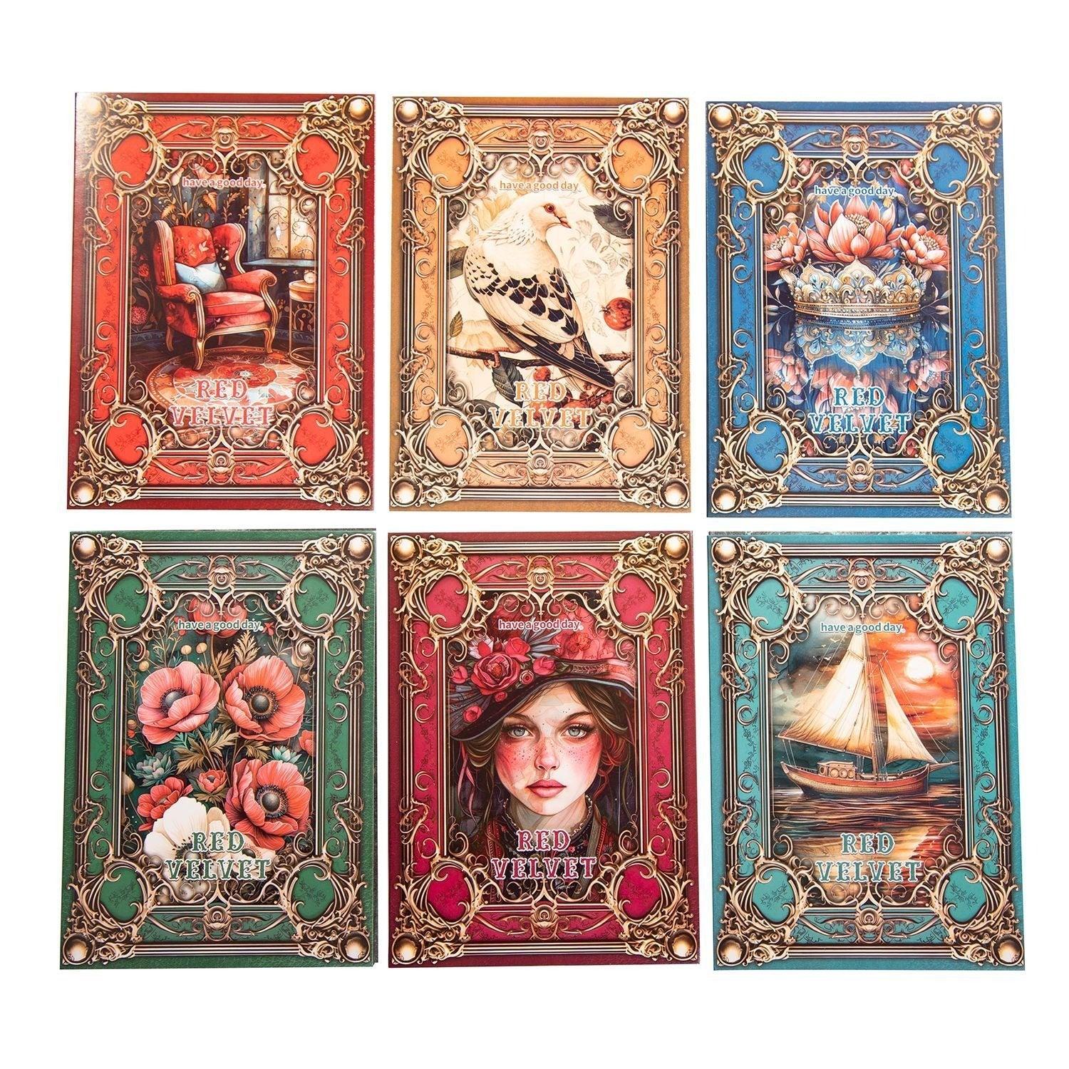 2119 Plain Paper Red Velvet Years Collection