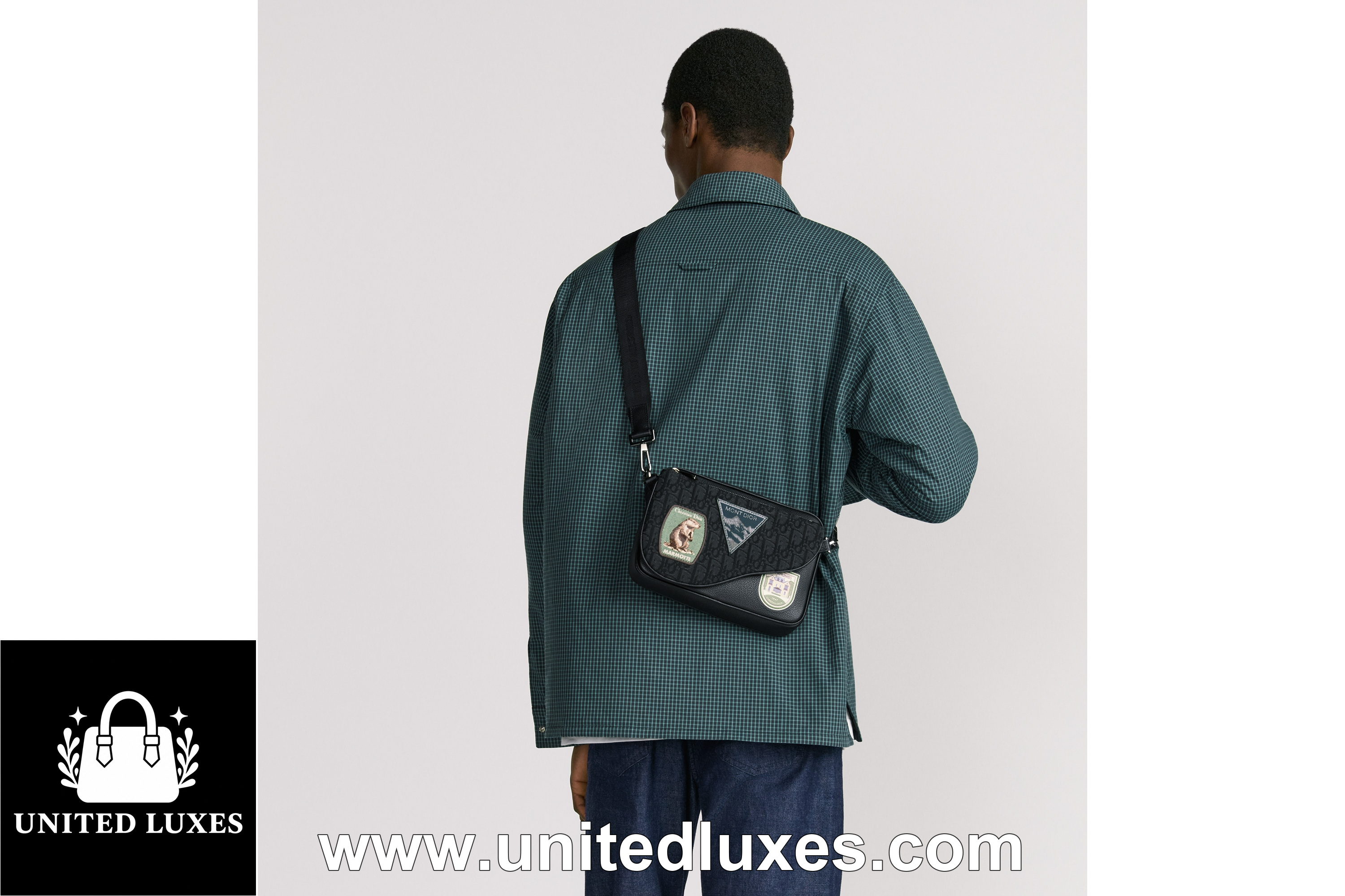 Replica Saddle Triple Pouch