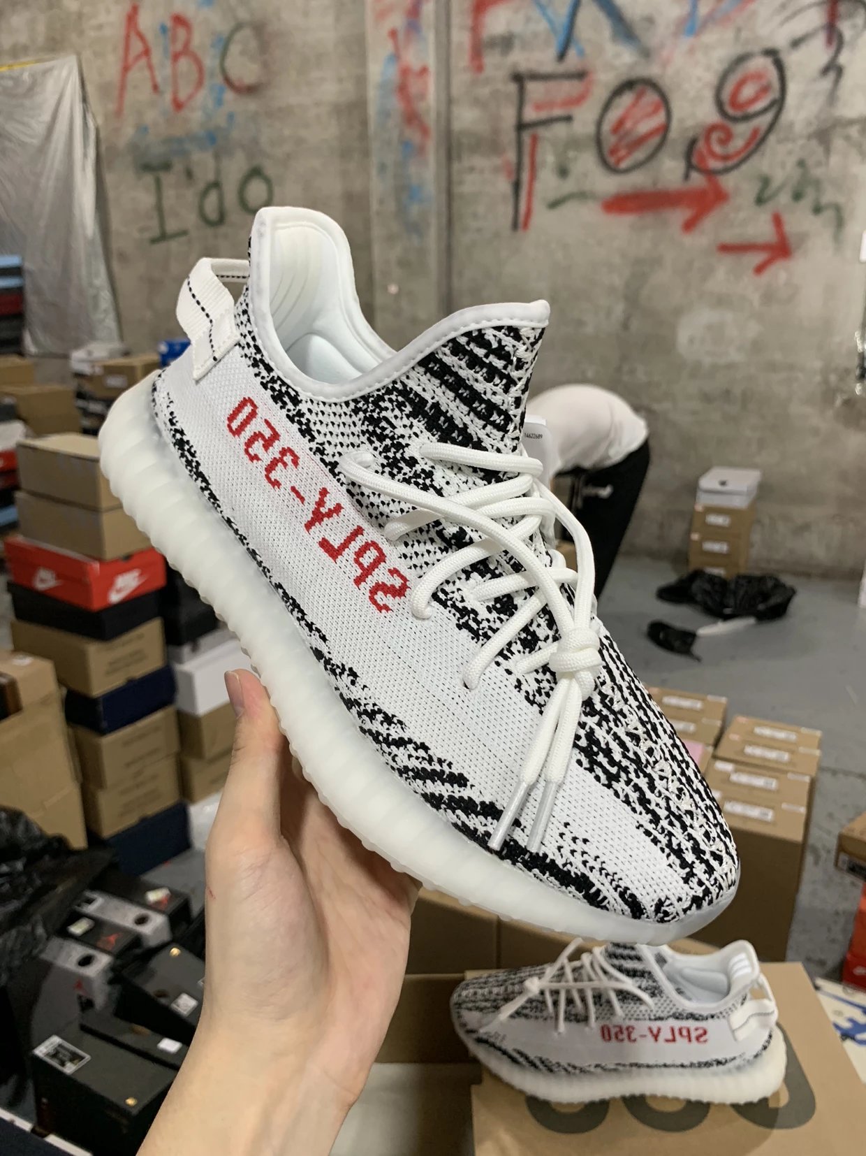 Yeezy 350 V2 Boost zebra Color