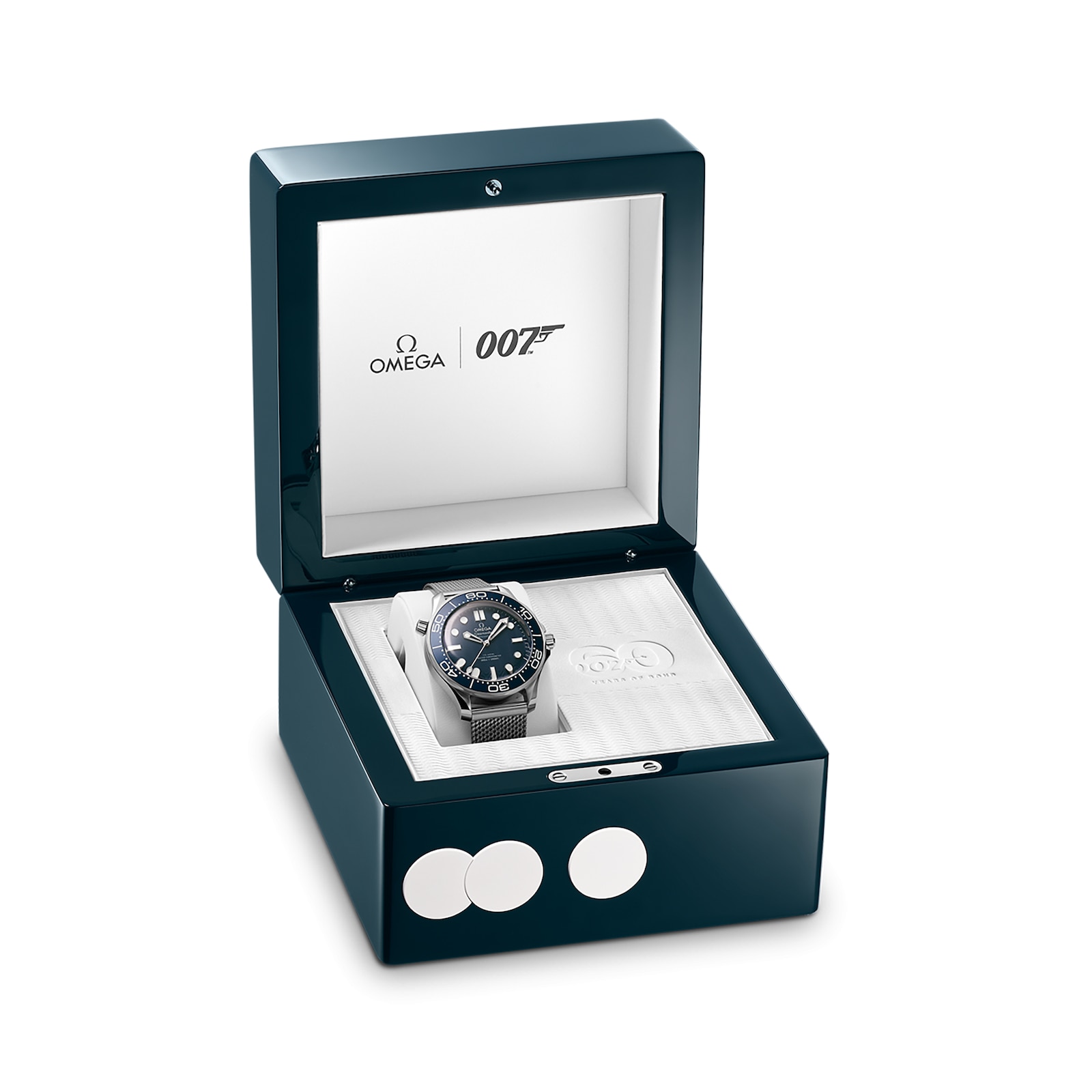 OMEGA James Bond 007 60th Anniversary Seamaster Diver 300m Co-Axial Master Chronometer 42mm O21030422003002