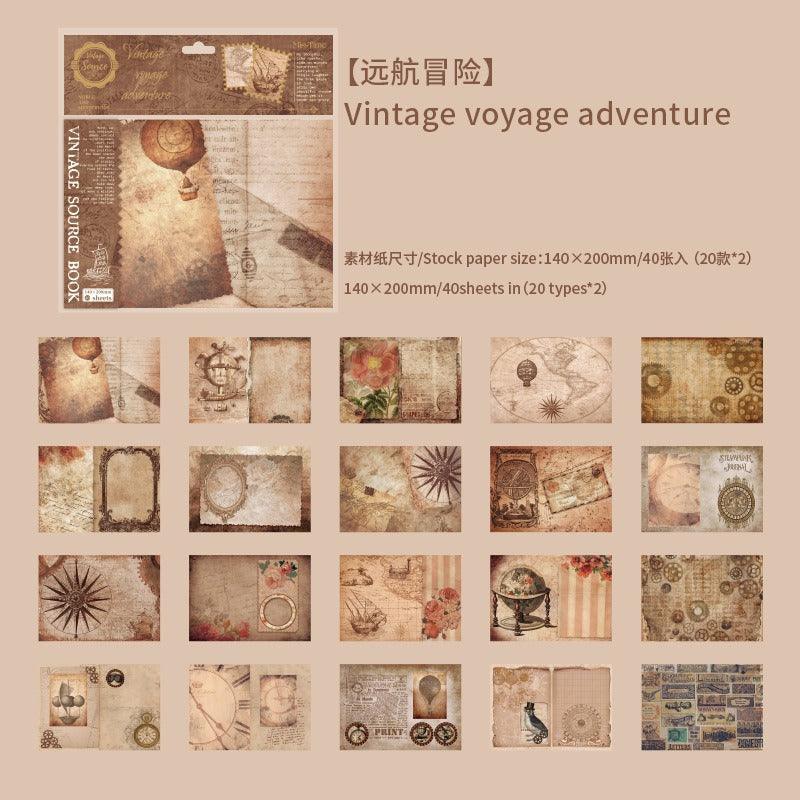 2027 Material Paperback Century Old Flower Series