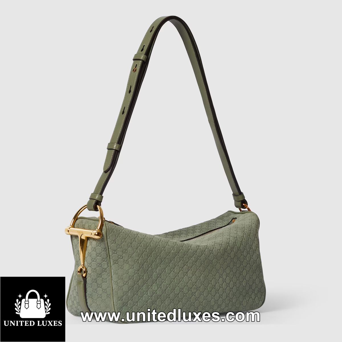 Replica Gucci Half Horsebit medium shoulder bag