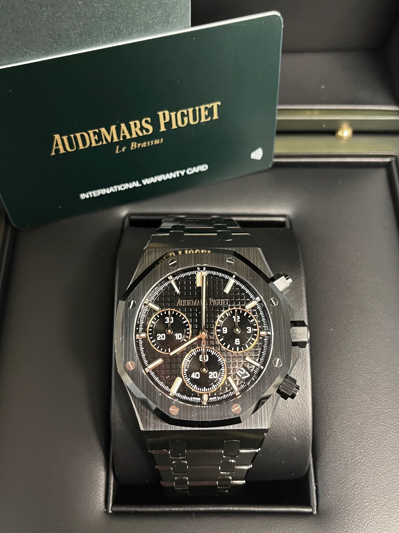 ROYAL OAK Black Ceramic CHRONOGRAPH 41mm