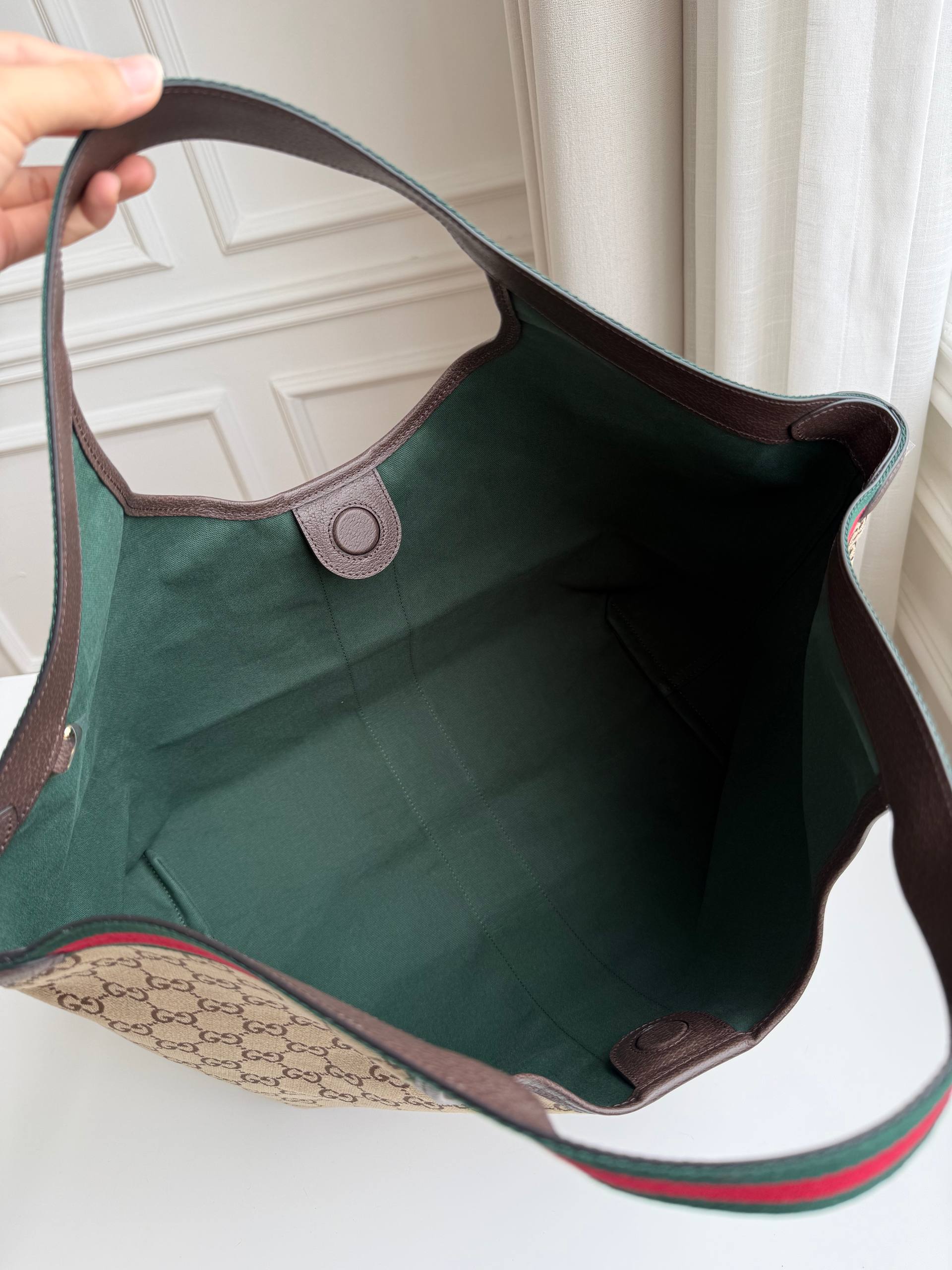 Gucci Ophidia GG Supreme Canvas Tote Bag