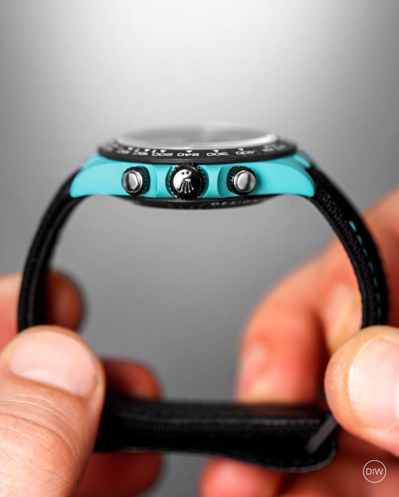 DiW Rolex Daytona CELESTE In Quartz Fiber【1:1 Replica】