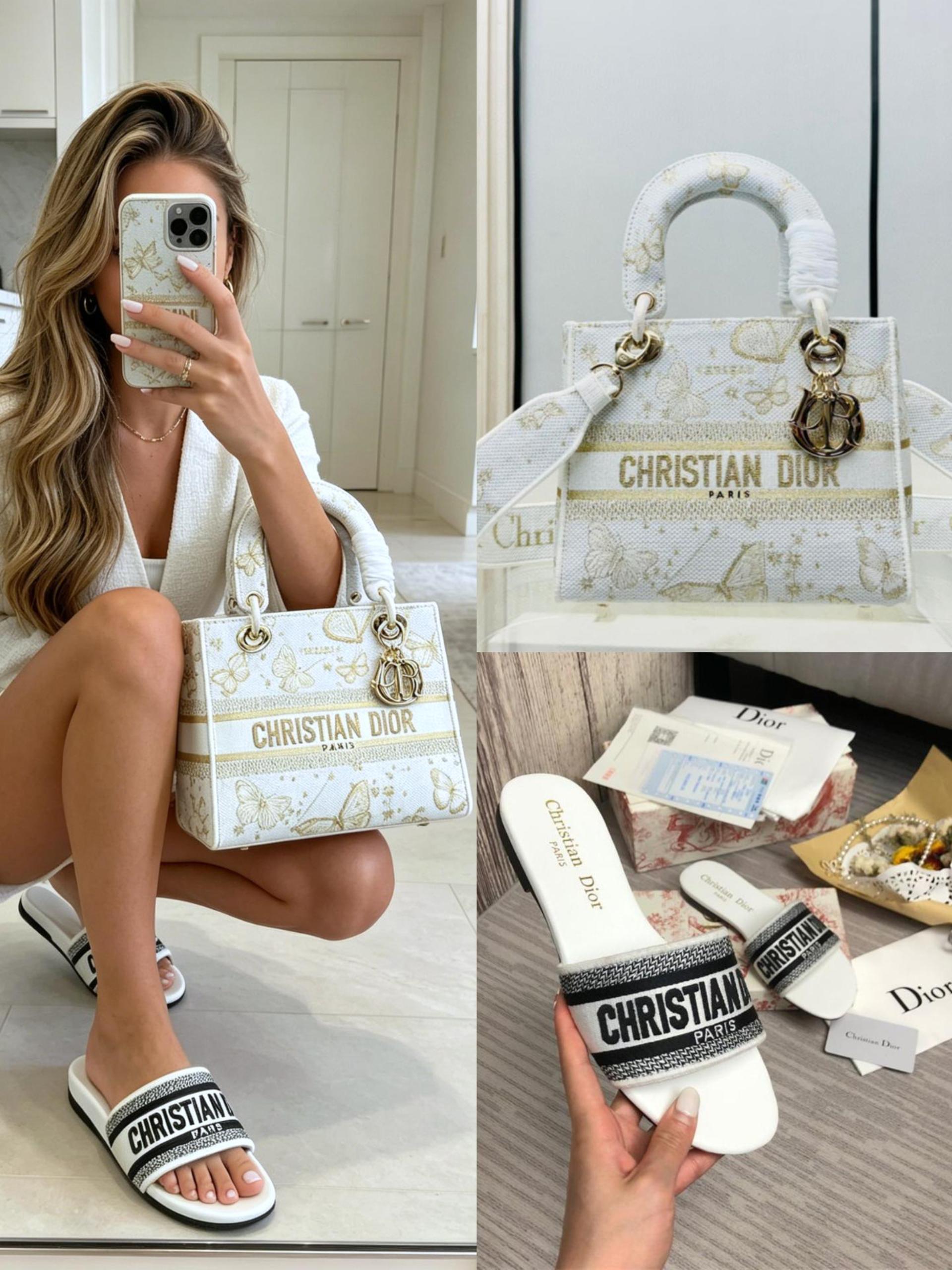 Dior Shoes & Bag Set