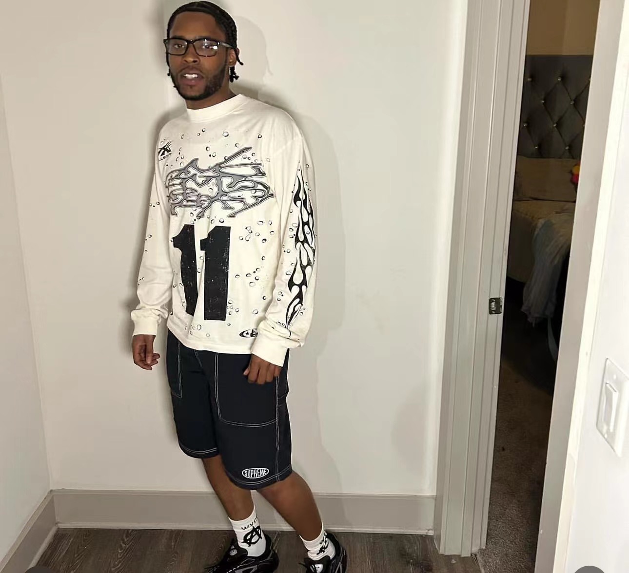 1:1 Best Quality 11 Long Sleeve White Color