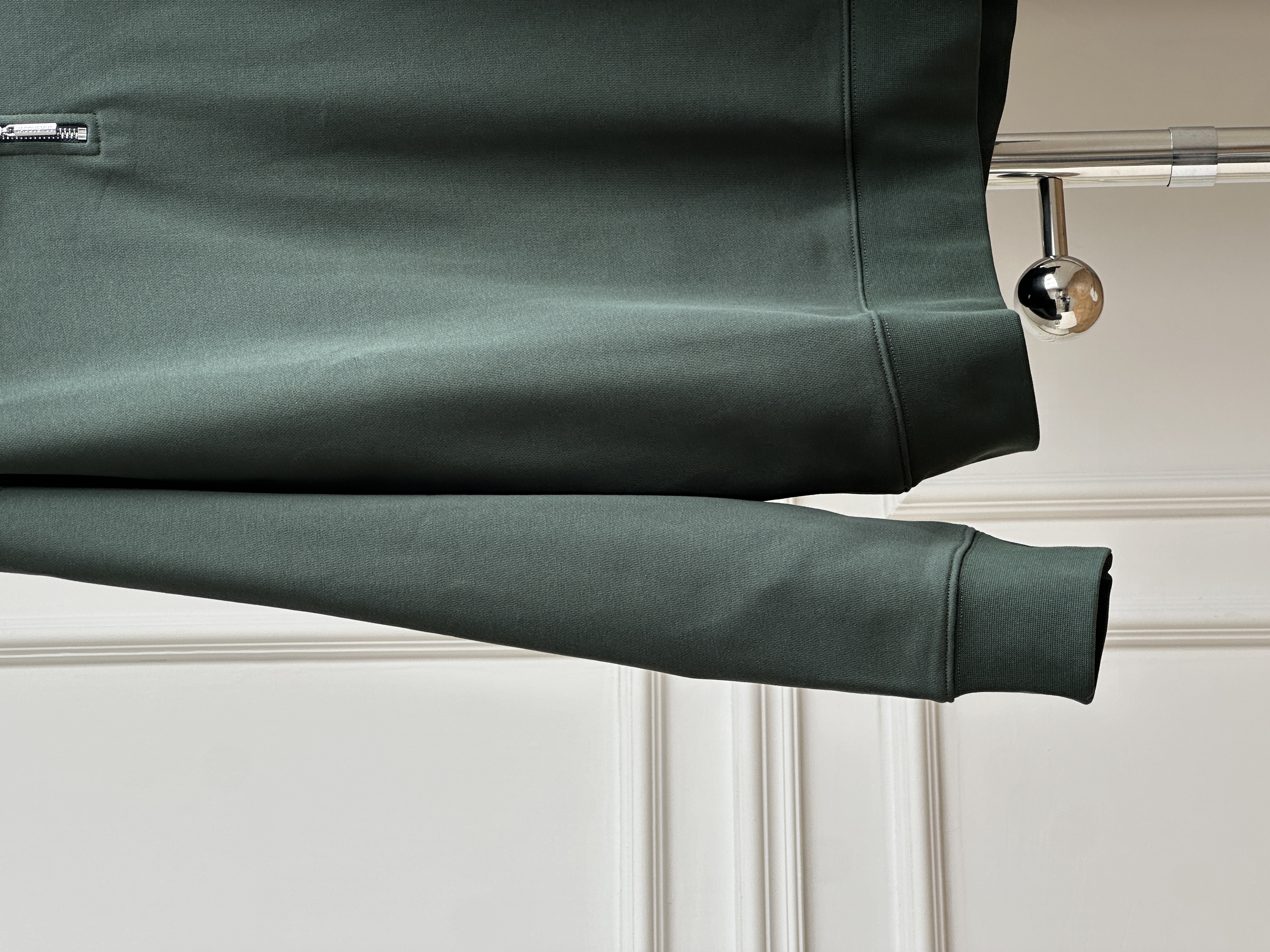 Jacquemus Logo-Patch Half-Zip Sweatshirt