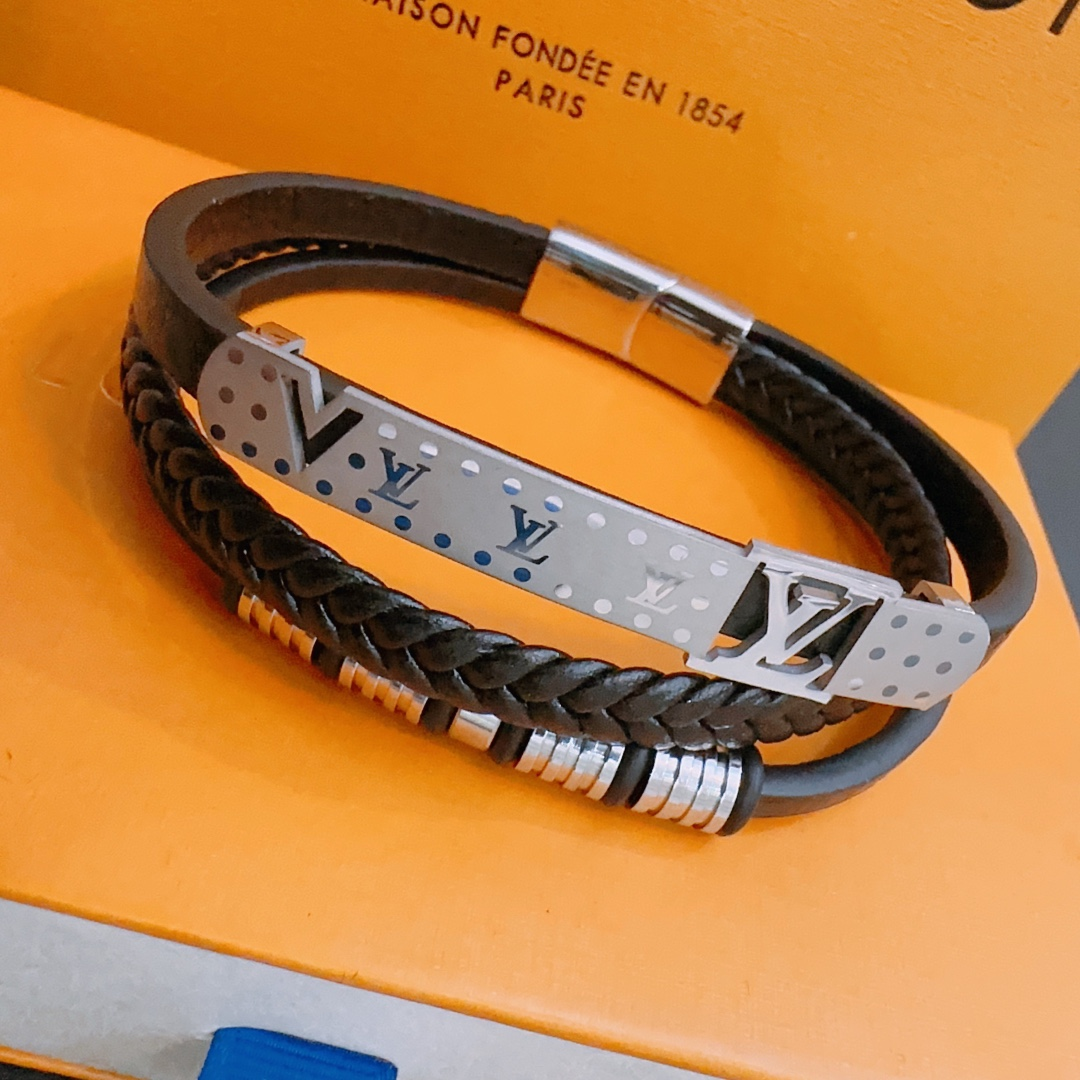 LV Braided Bracelet