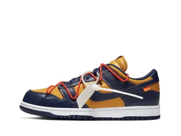 Off-White x Dunk Low LTHR OW