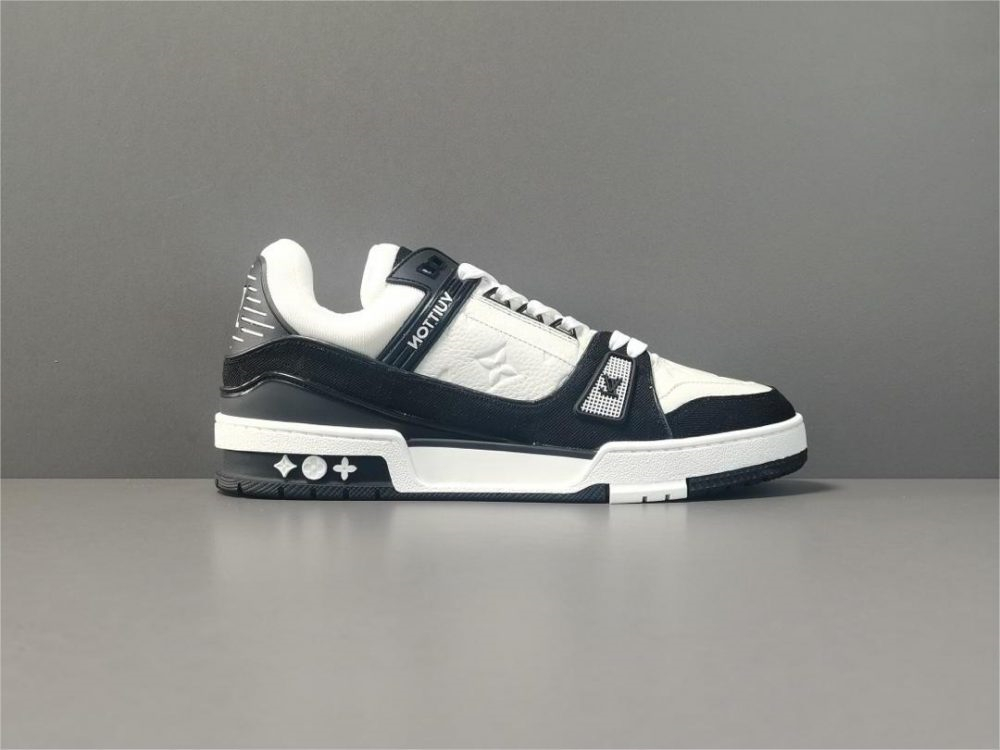 LV Trainer White Black Panda