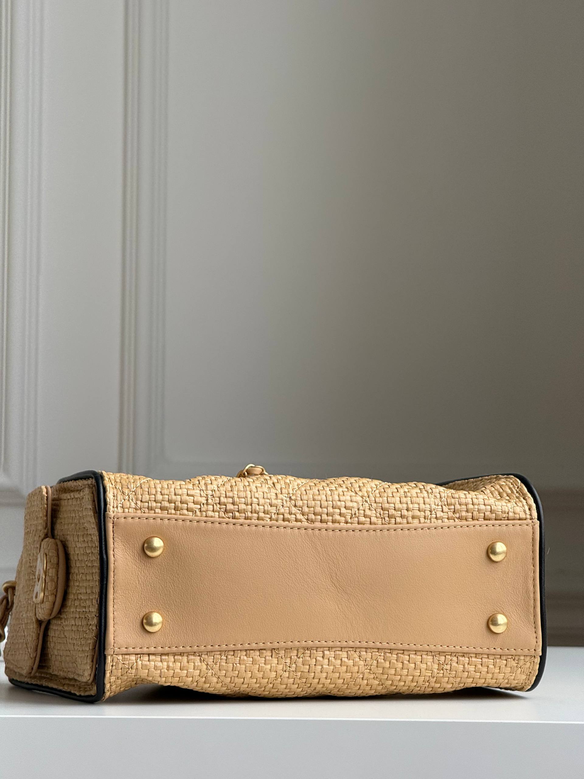 Chanel Mini 25 Hobo Bag in Raffia