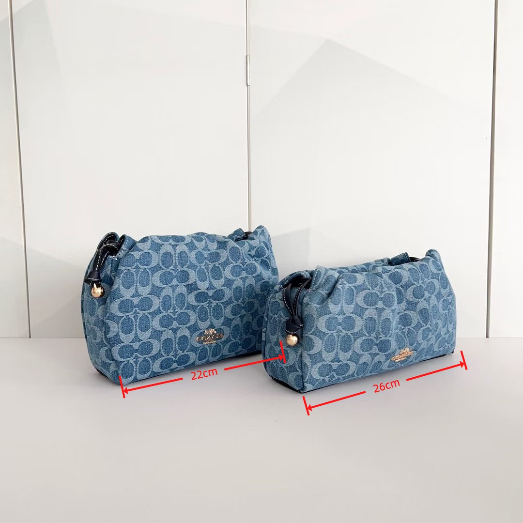 Women Handbag CDB94 CDE45 Faye Shoulder Bag In Signature Denim