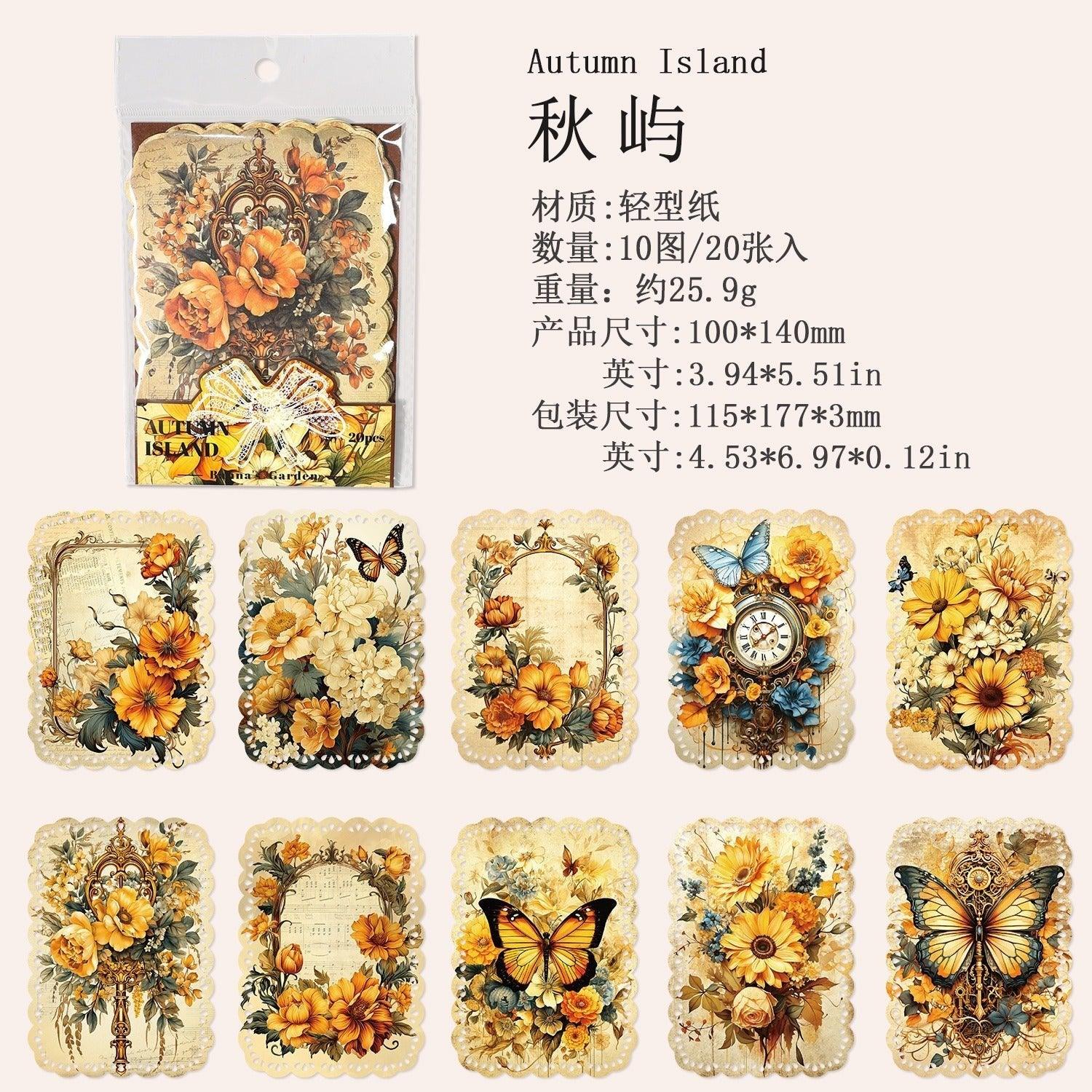 2078 Sketchy Paper Banna's Garden Collection