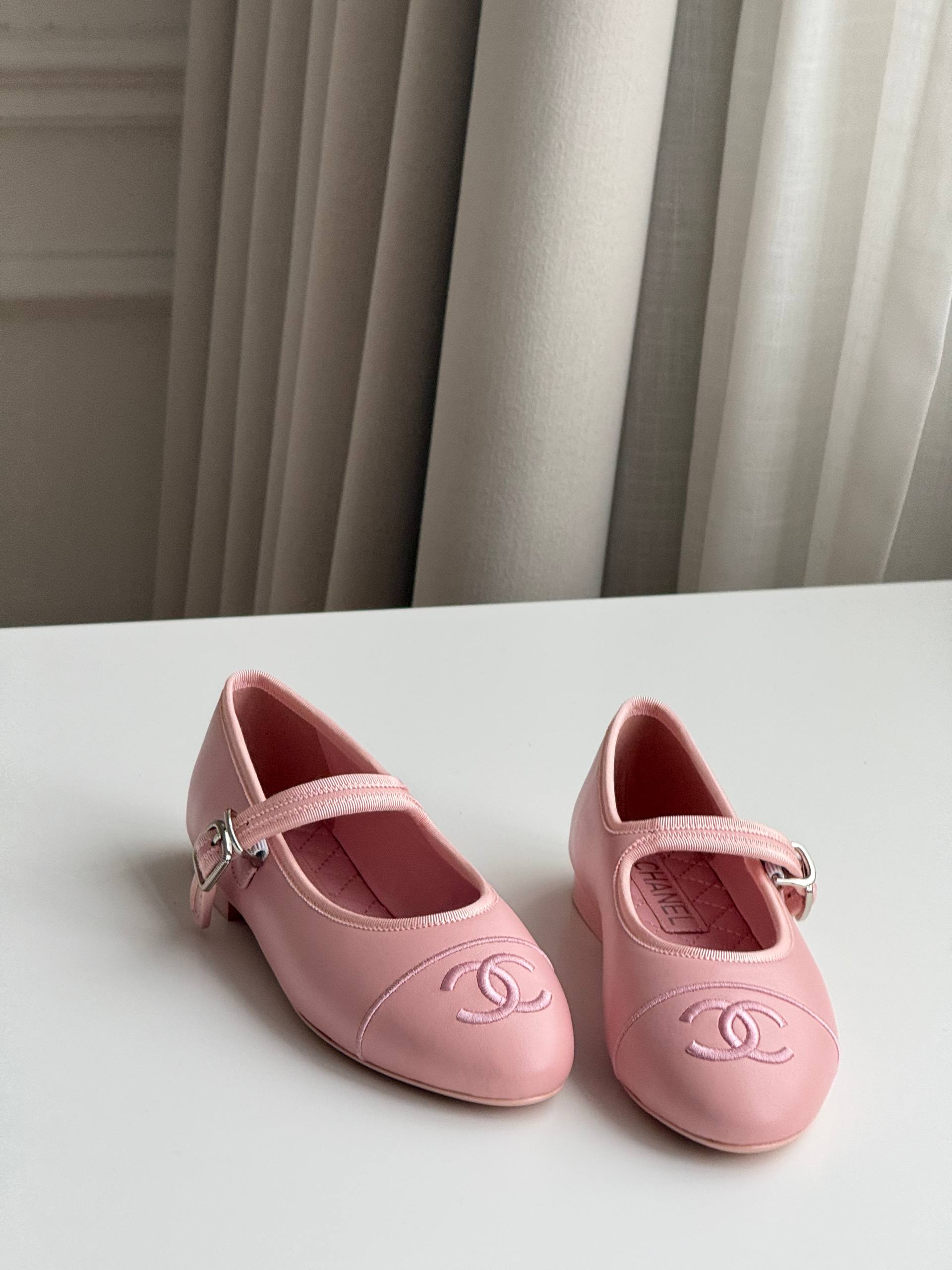 CHANEL Mary Jane Ballerina Flats