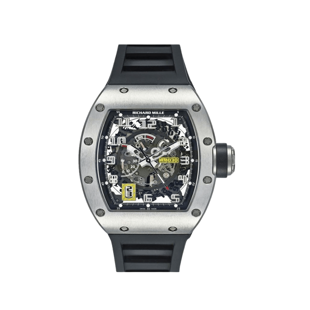 Richard Mille White Gold RM030【1:1 Replica】