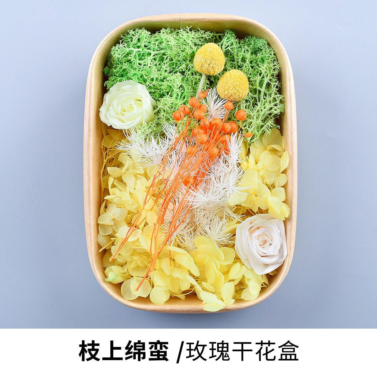 9131 Real dried flowers everlasting flower box handmade diy material
