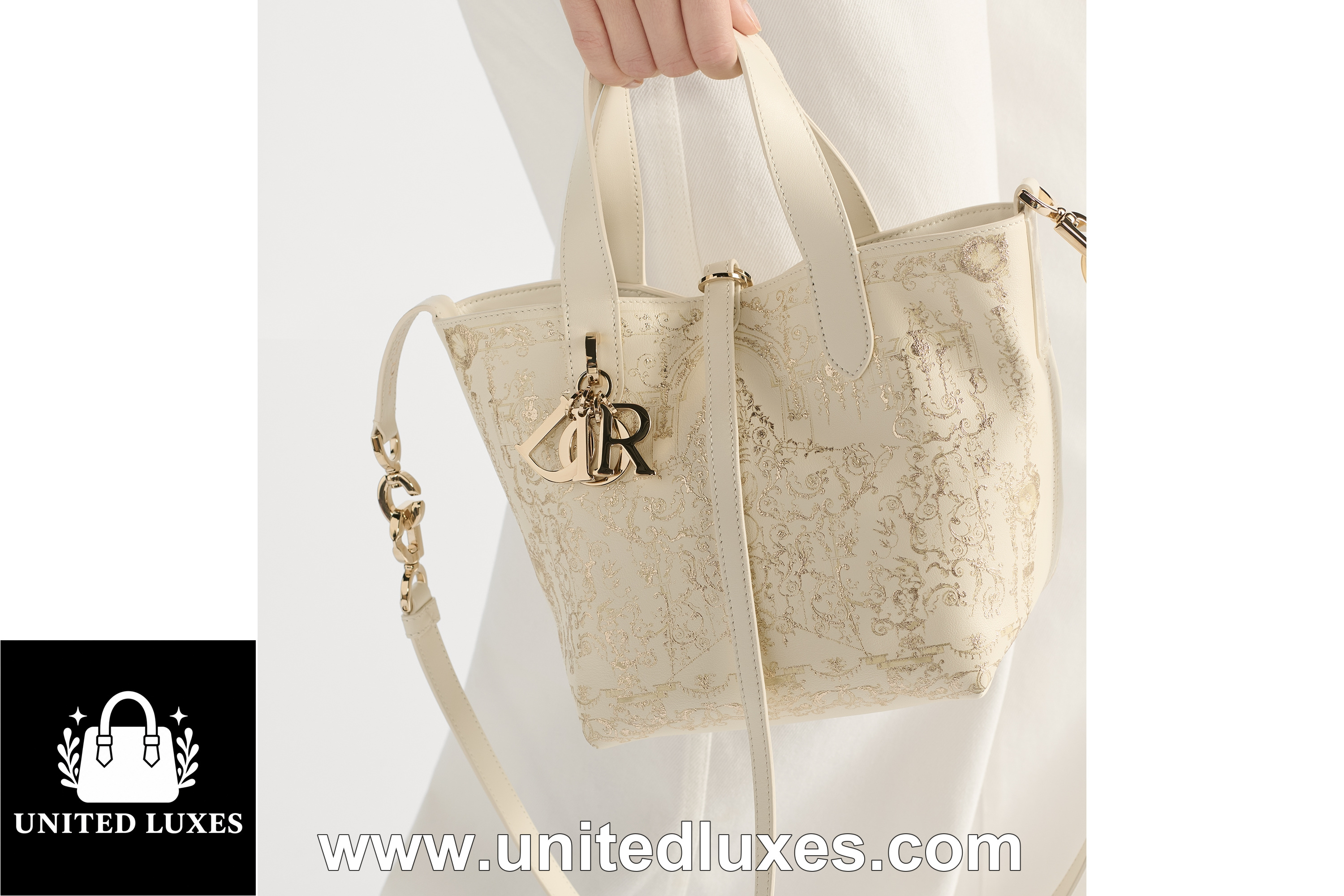 Replica Small Dior Toujours Vertical Tote Bag