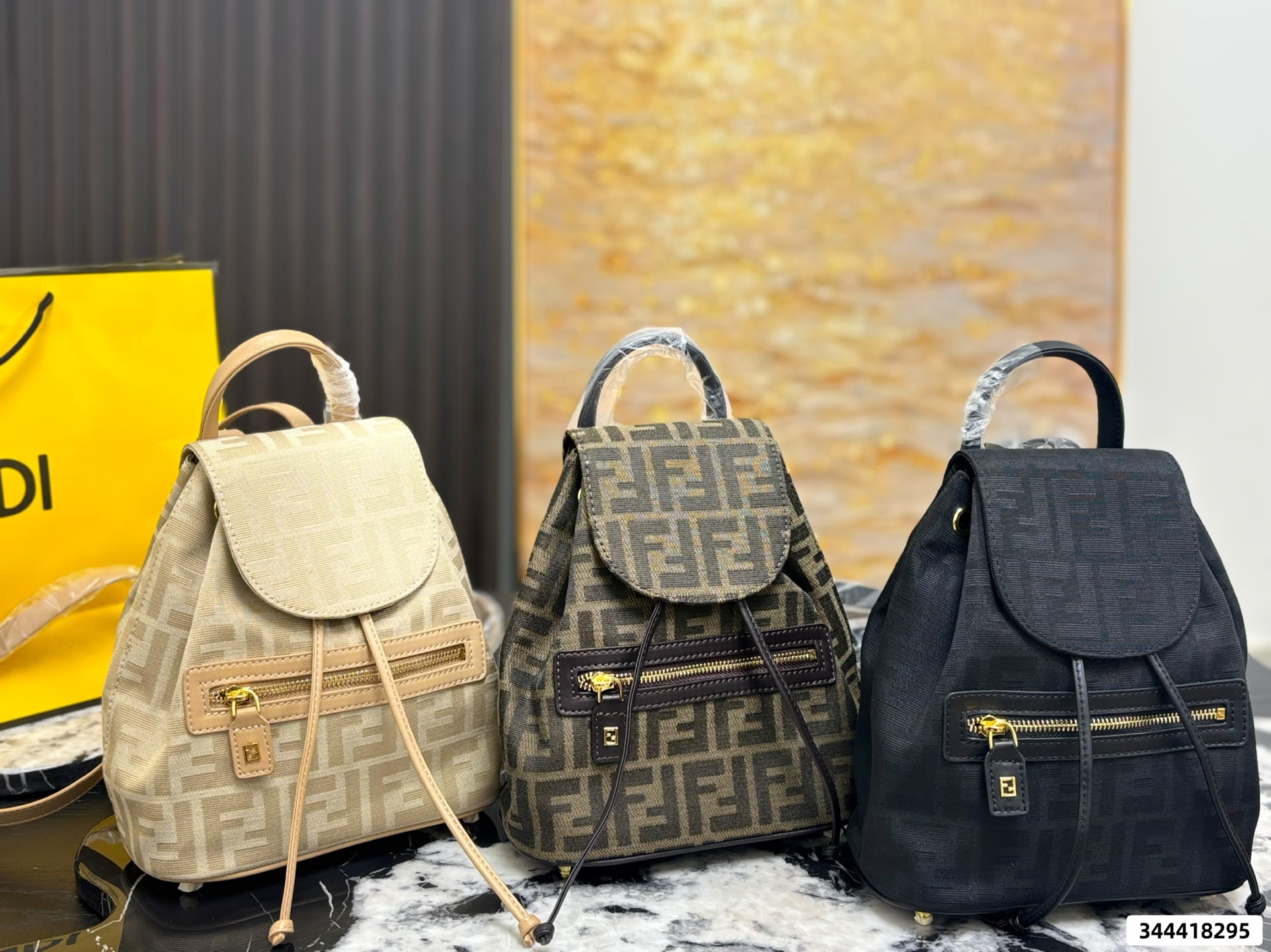 Fendi Monogram Backpack