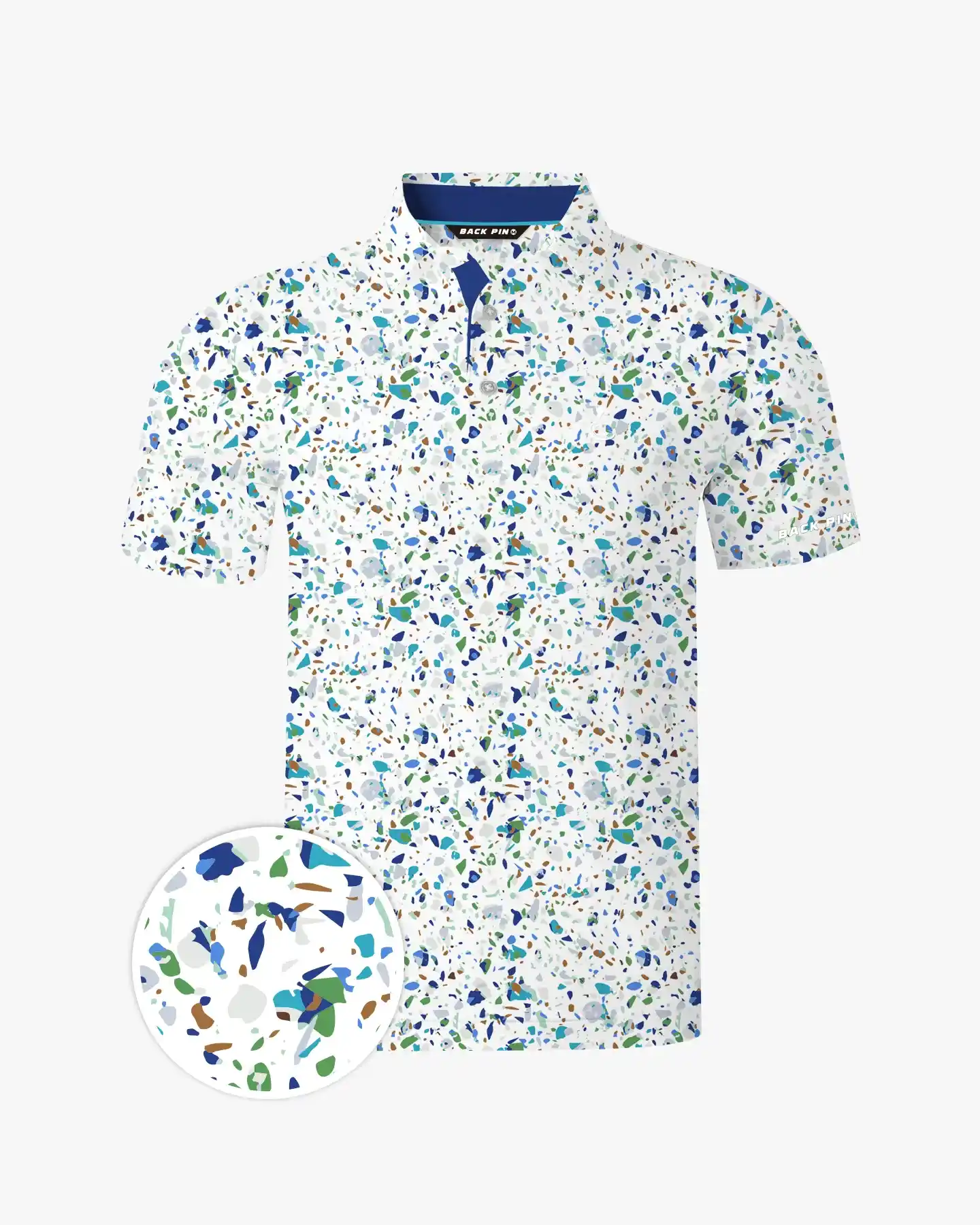 Pebble Beach Splatter Polo