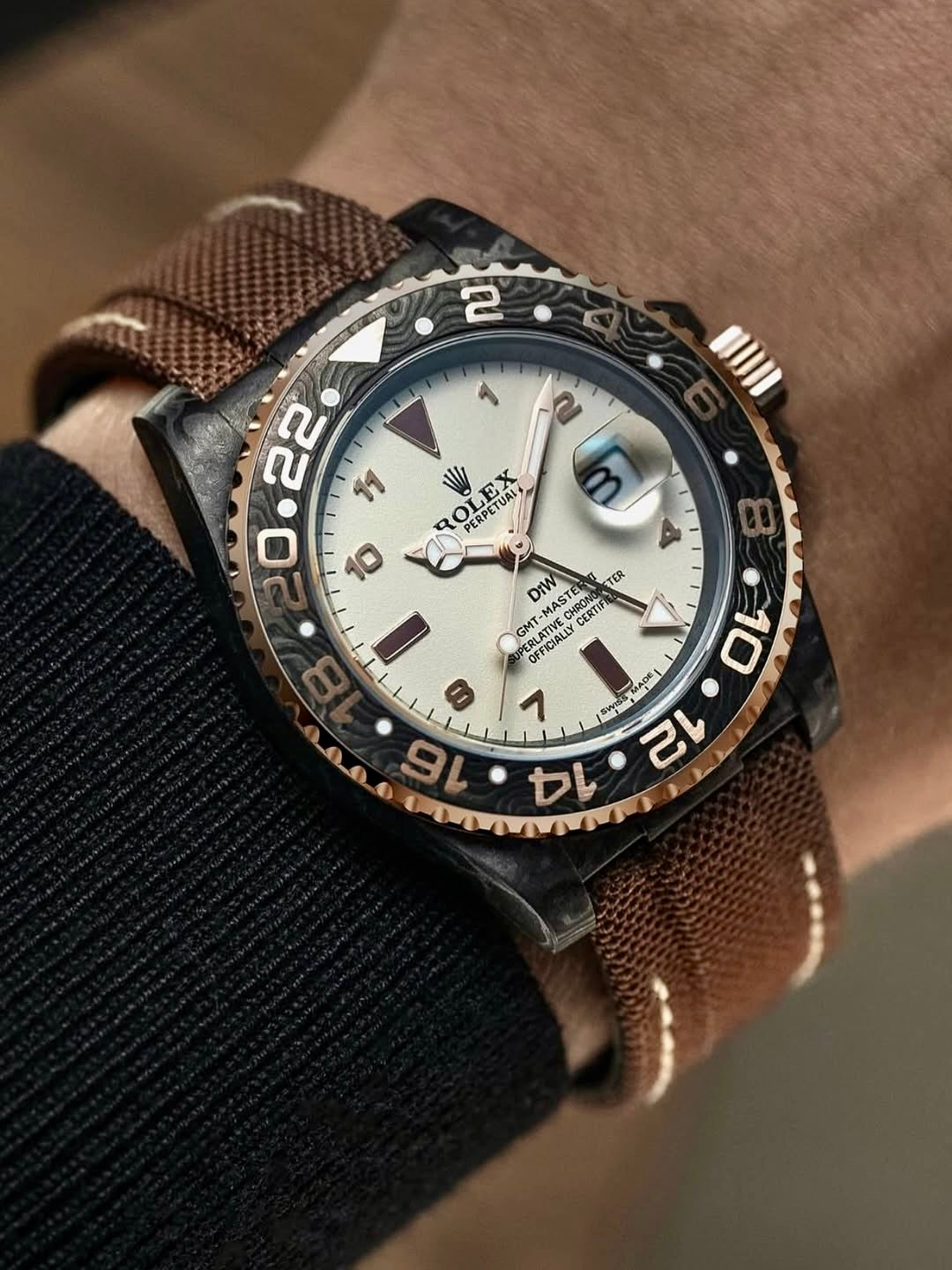 NTPT Carbon DiW Rolex GMT MASTER 2 