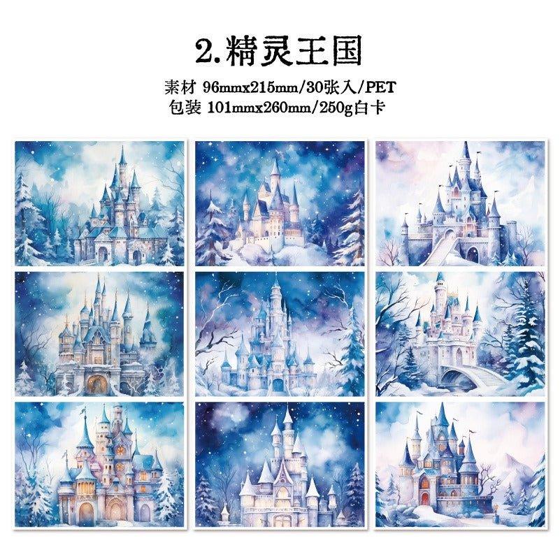 1176 PET Stickers Secret Land Series