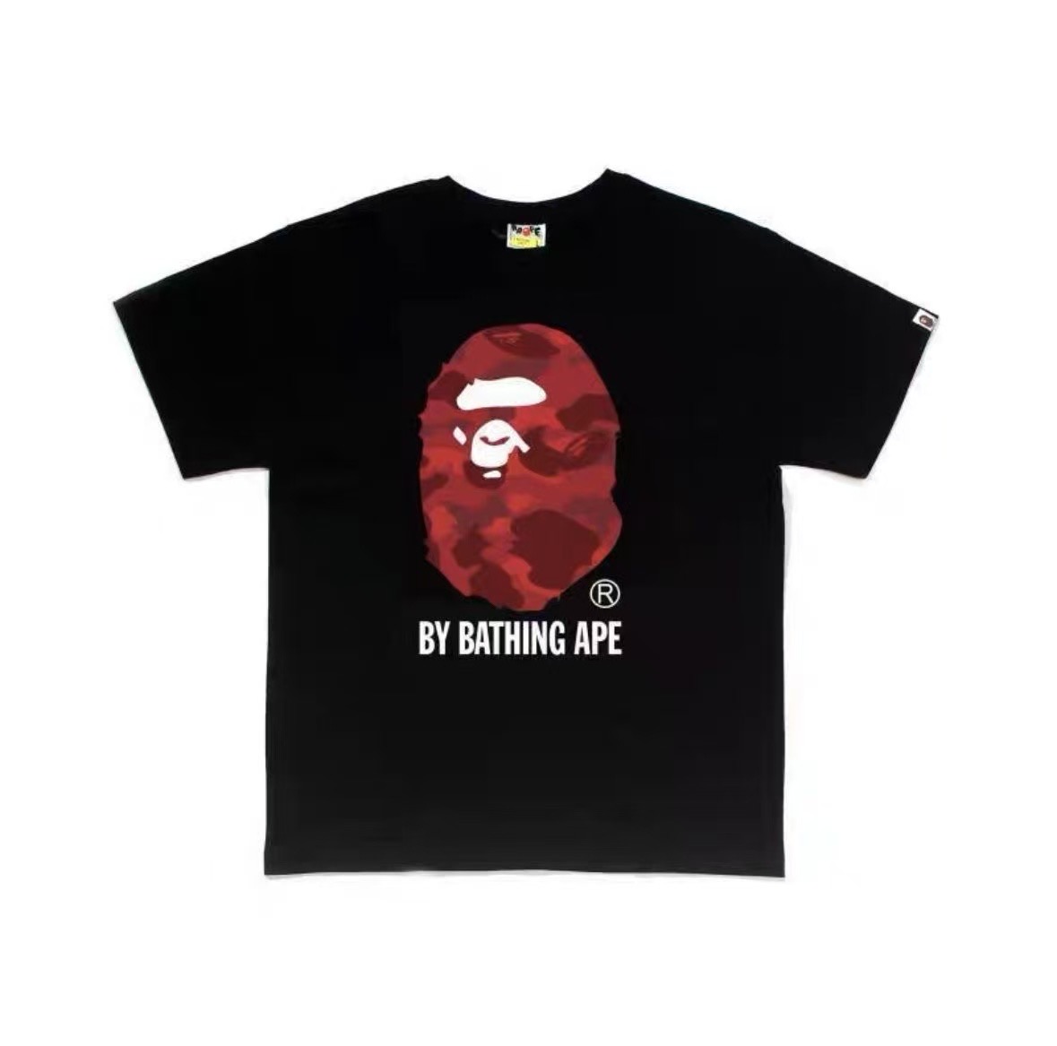 Bape Ape Head Short Sleeve T-Shirt-four colors