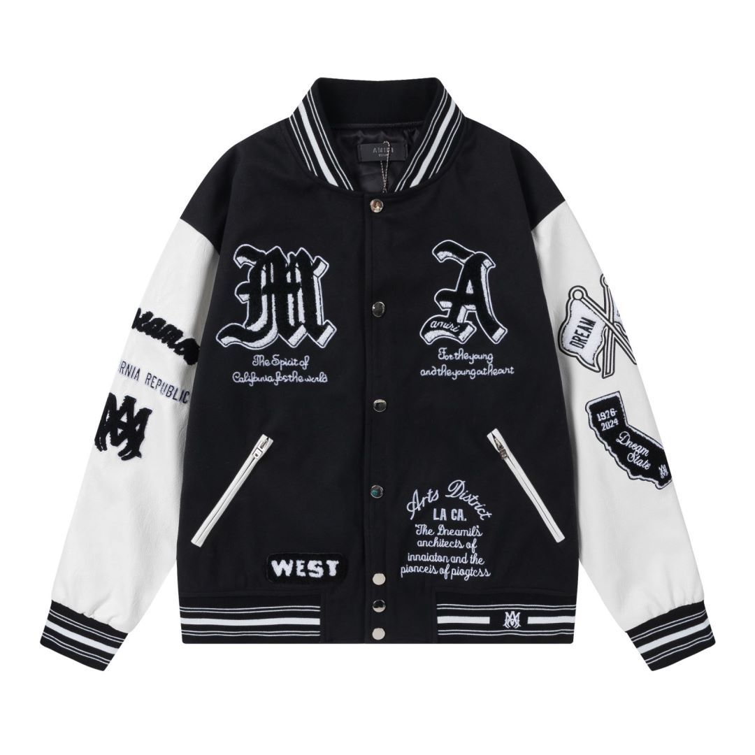 Amiri Logo Letters Jacket 2 Colors