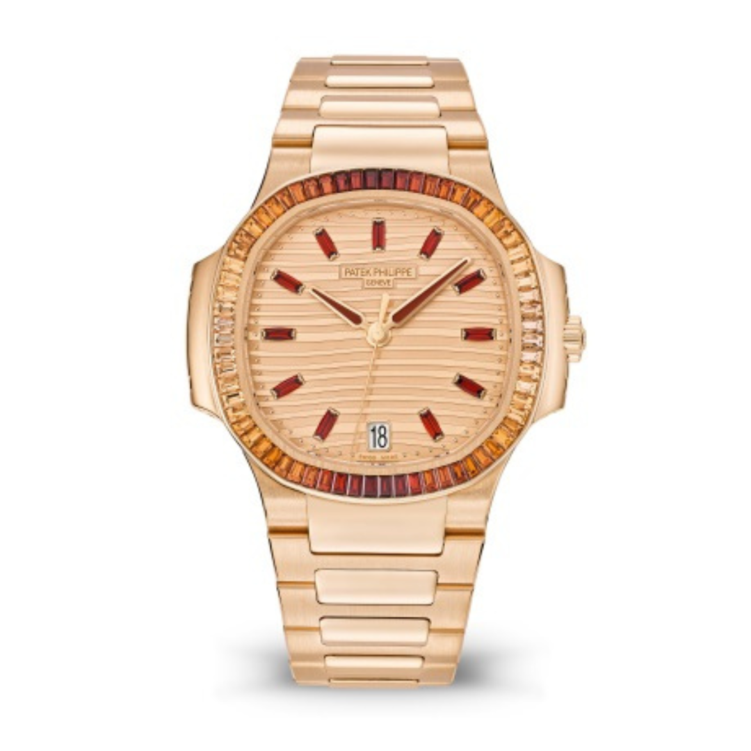 Patek Philippe Ladies Nautilus Rose Gold 7118/1300R-001【1:1 Replica】