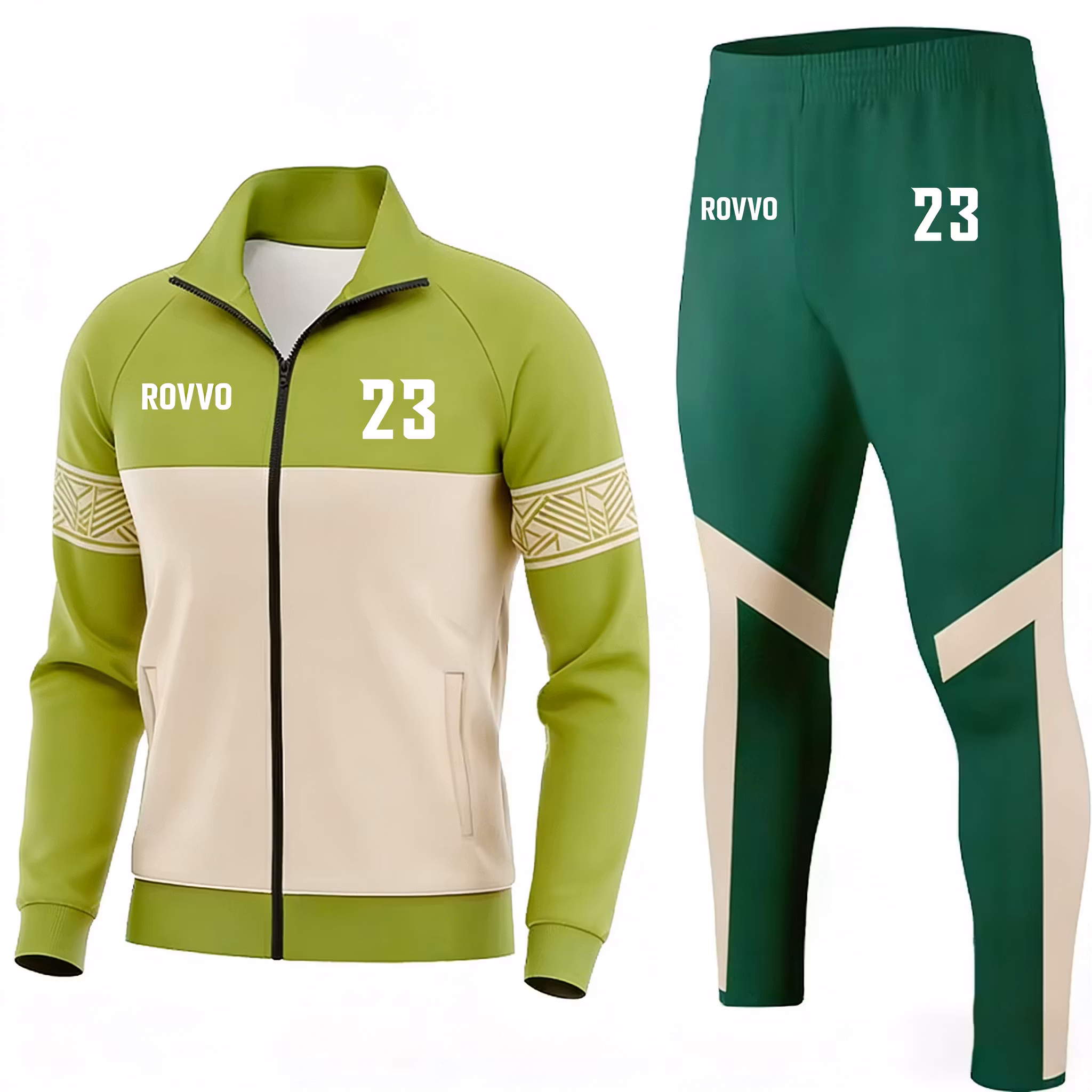 Wholesale Sublimation Soccer Uniform Set Windbreaker Tracksuits for Men Quality Training Jogging Outfits Football Training