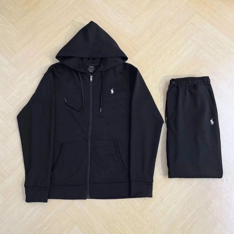Ralph Lauren Overlay Polo Hoodie and pants set