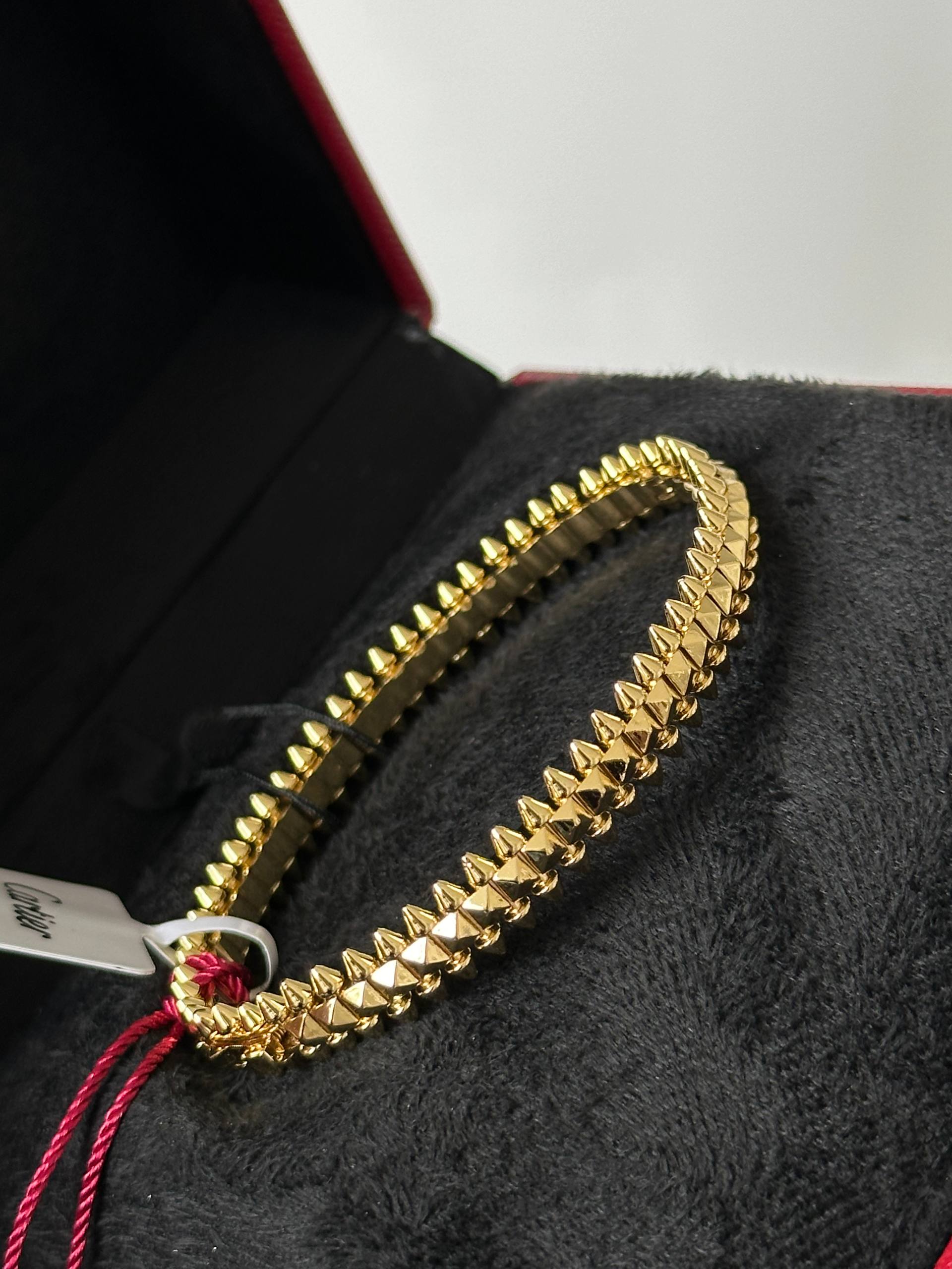 Cartier Clash de Cartier Full Stud Yellow Gold Bangle