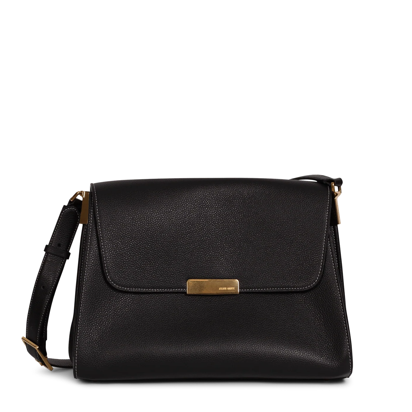 Amelot  - Cuir Grainé Noir