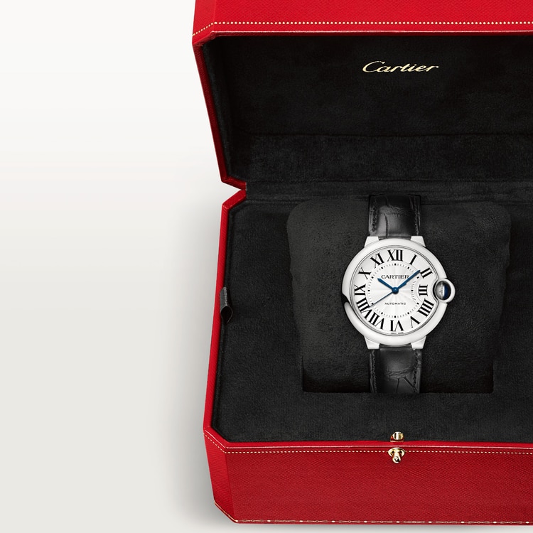 Reloj Ballon Bleu de Cartier, 33 mm, movimiento mecánico de carga automática.【1:1 Replica】