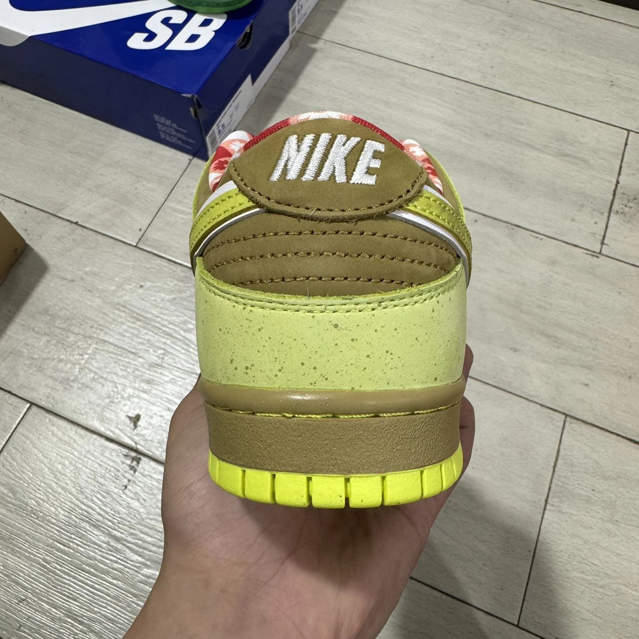 Concepts Nike SB Dunk Low Yellow Color