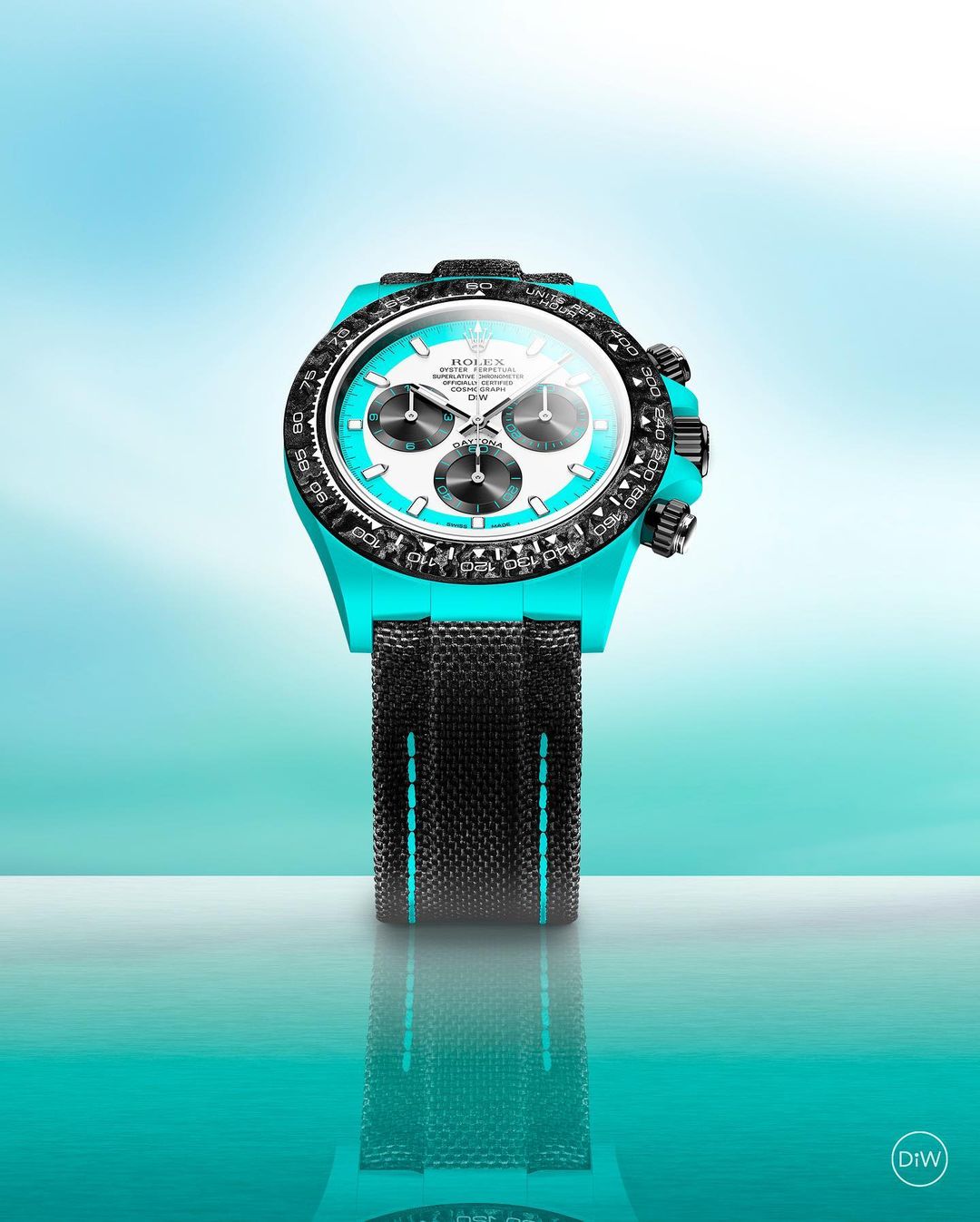 Tiffany Blue Rolex Daytona DiW CELESTE INVERT【1:1 Replica】