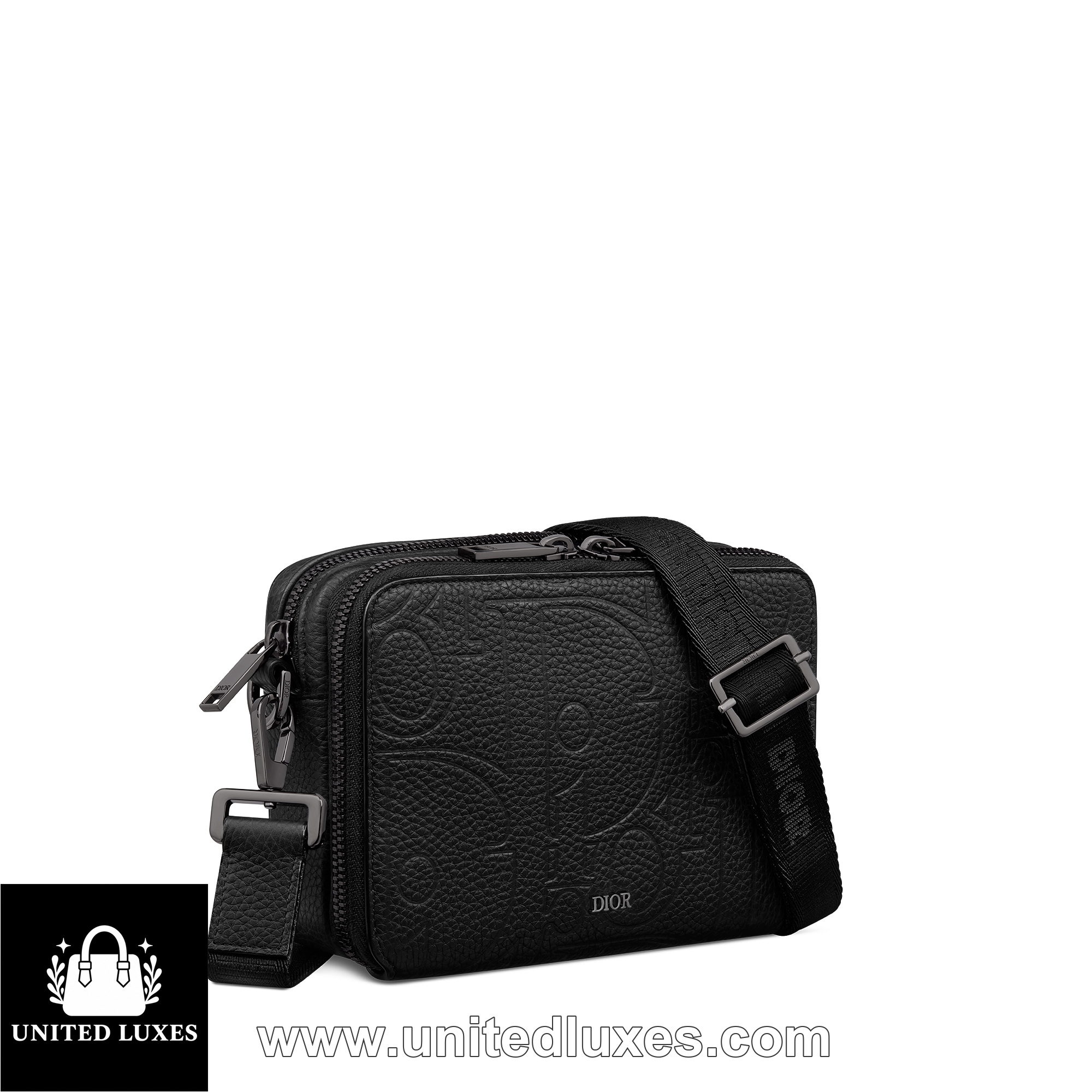 Replica Zipped Pouch with Strap