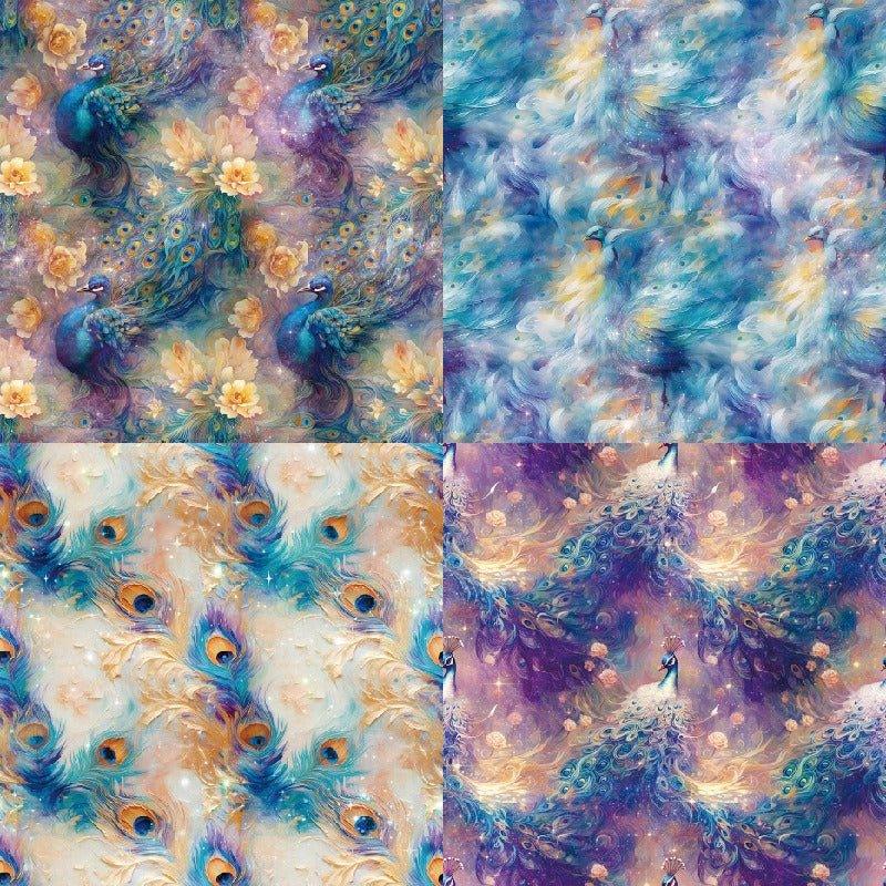 2185 Handbook Material Paper Card Making Background Paper 6″ Single Sided Patterns