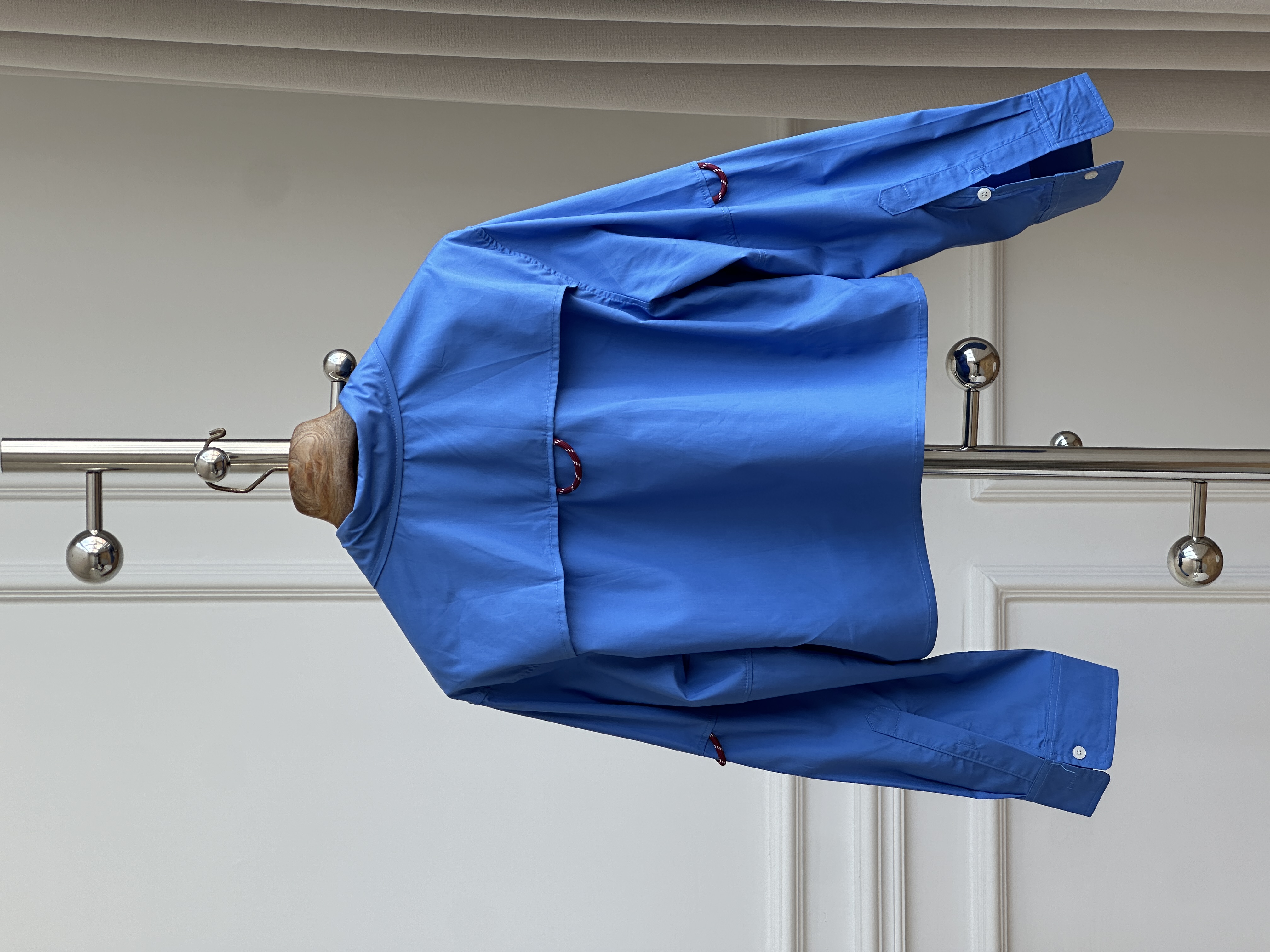 Miu Miu Cropped Cotton Utility Shirt