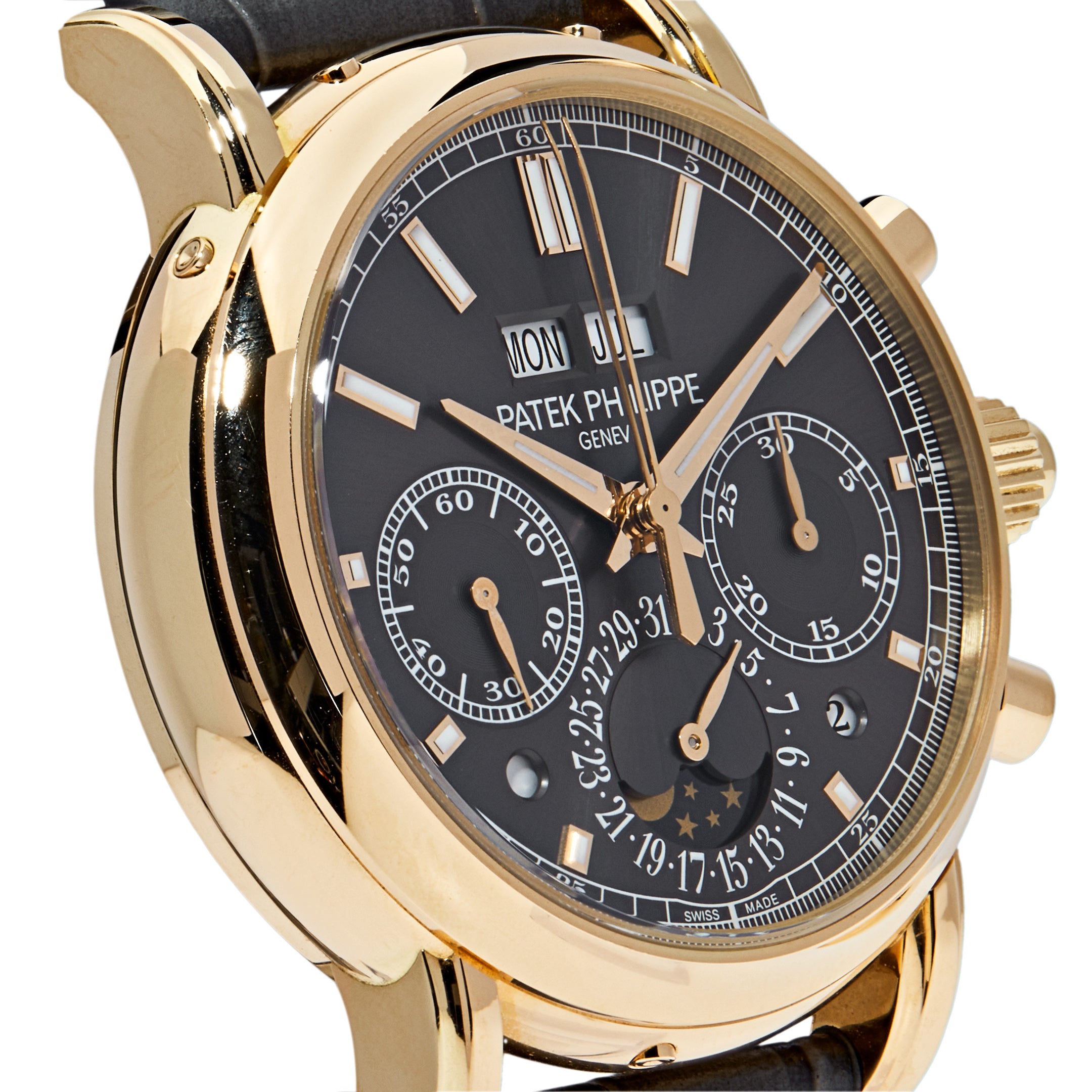 Patek Philippe Perpetual Calendar Grand Complications Rose Gold 5204R-011【1:1 Replica】