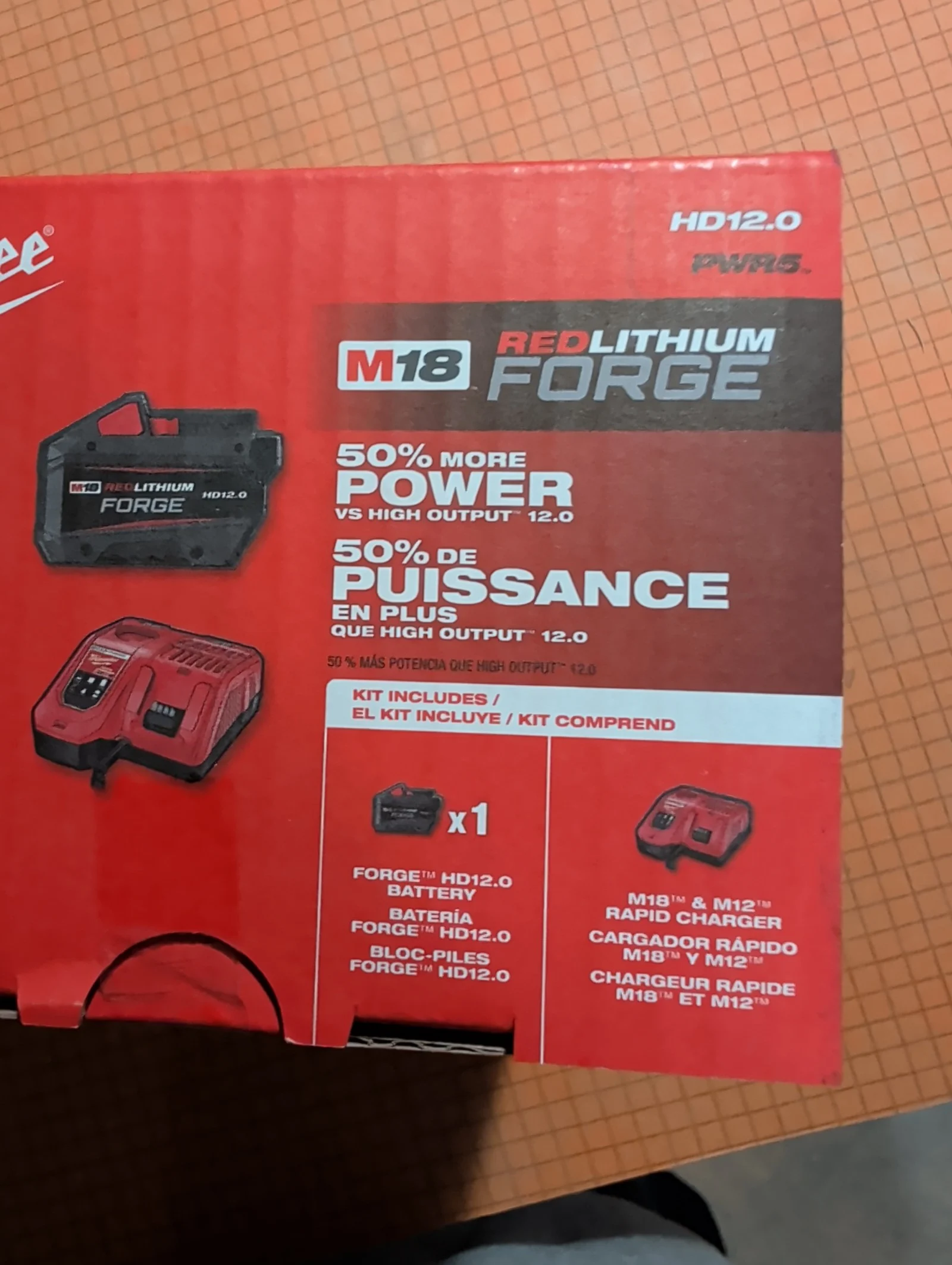 Milwaukee M18 Forge 12.0 battery Kit - PRICE PP2TQ
