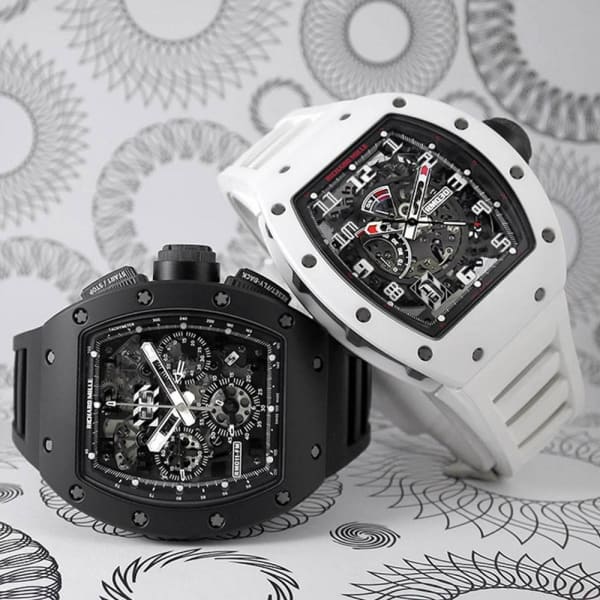 RICHARD MILLE RM 30 Automatic White Rush【1:1 Replica】