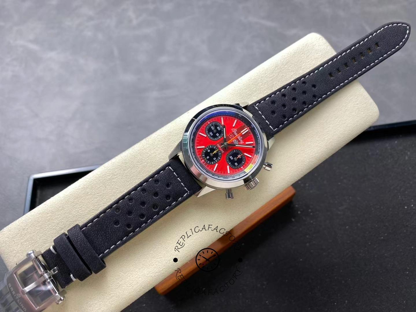 Breitling Top Time B01 Chevrolet Corvette AB01761A1K1X1 1:1 clone Red Dial Men's Watch