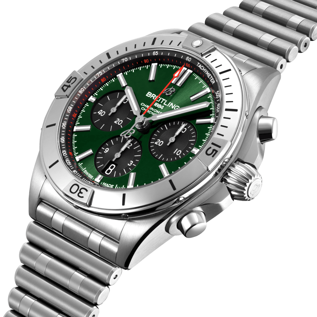 Breitling Watch Chronomat B01 42 Bentley Green Bracelet【1:1 Replica】