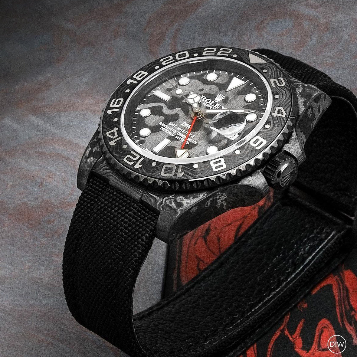NTPT Carbon DiW Rolex GMT Master II 