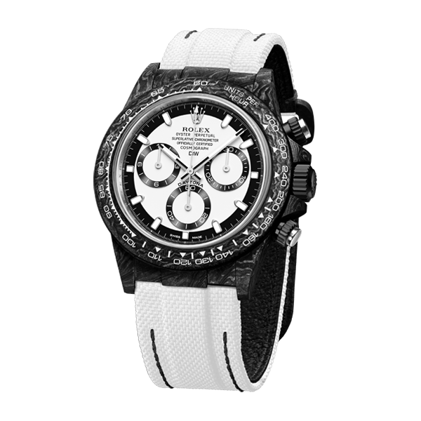 ROLEX Diw Daytona carbon cream v2 40mm oyster black【1:1 Replica】