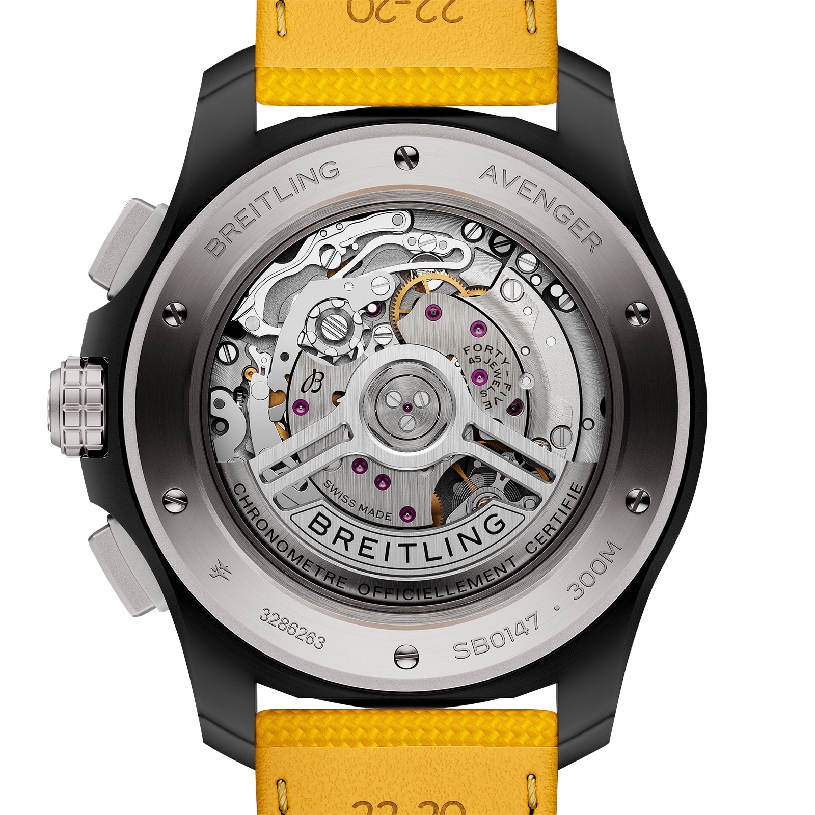 Breitling Avenger B01 Chronograph 44 Night Mission SB0147101I1X1【1:1 Replica】