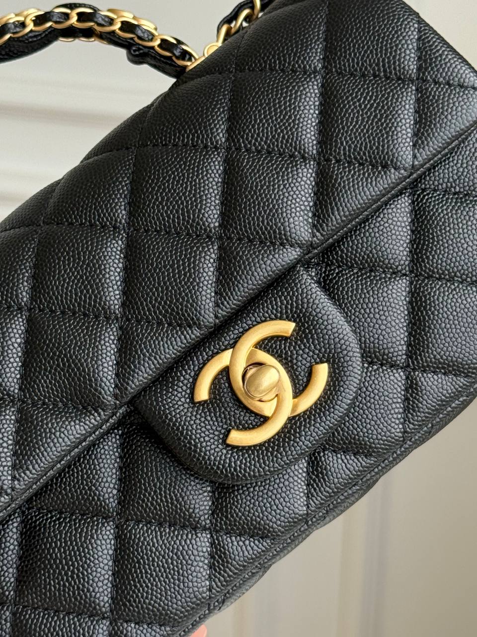 CHANEL Classic Flap with Top Handle